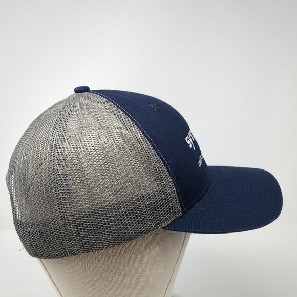 Syngenta CN/TI Americas North Snapback Trucker Hat Blue One Size Quake City Caps - Picture 5 of 9
